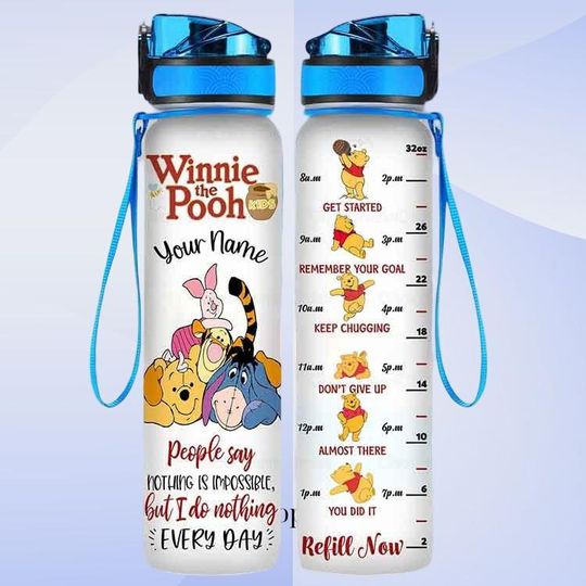 Discover winniee the poohh Water Track Bottle