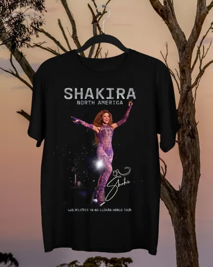 Discover Shakira Tour 2025 Live Collection Gift For Fans T-shirt