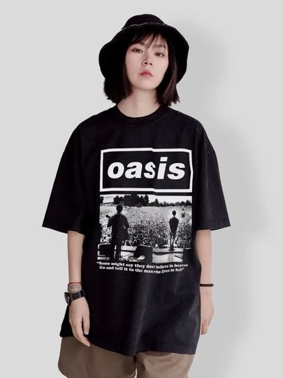 Discover 2025 Oasis Band T-shirt