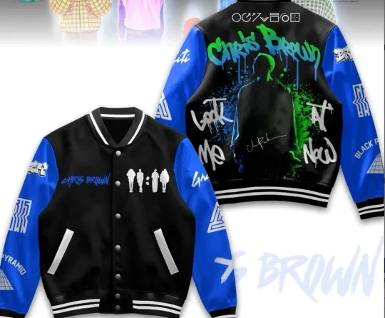 Discover Chris Brown 2025 Baseball jacket
