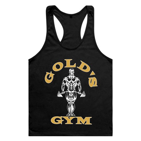 Discover Top Stringer Vest Golds Gym Mens