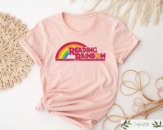 Discover Reading Rainbow Shirt, Retro Librarian Shirt, Teacher Appreciation Shirt