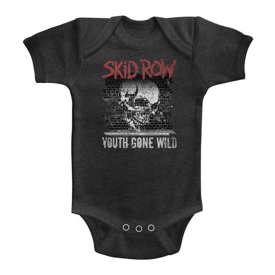 Discover SKIDD ROW Graffiti Gone Wild Vintage Smoke Infant Baby Onesie