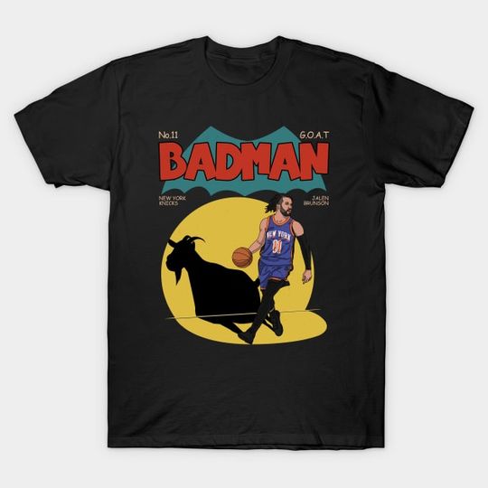 Discover Jalen Brunson Bad Man - Jalen Brunson - T-Shirt