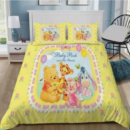Discover Baby Pooh And His Friends winniee the poohh  Bedding Set