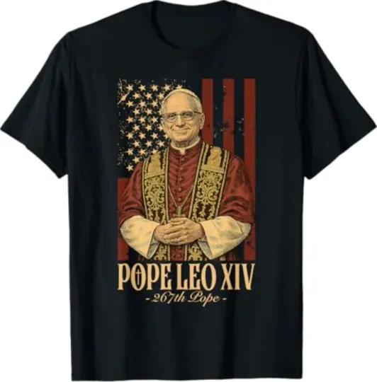 Discover Cardinal Robert Prevost Pope Leo XIV T-Shirt