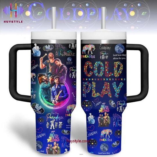Discover Coldplay A Head Full Of Dreams Tumbler 40oz