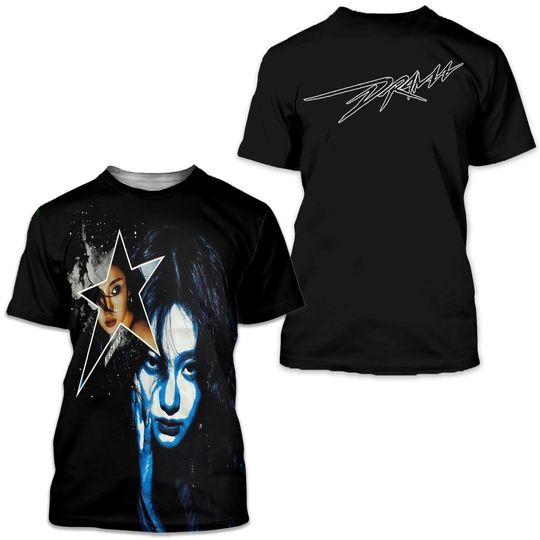 Discover T-Shirt Ningning Aespa Ning Yizhuo Kpop Korean Bootleg 3D Tees