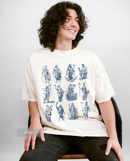Discover Classic Olympian gods Shirt, Retro gods Shirt