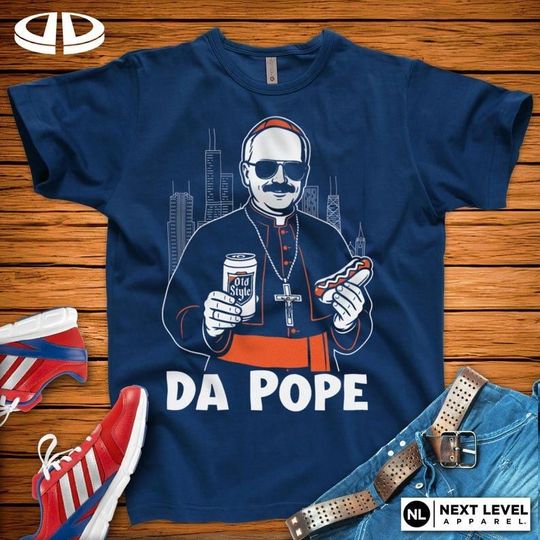 Discover Chicago Pope Leo XIV "Da Pope" T-Shirt