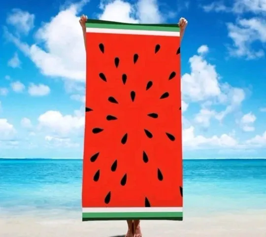 Discover Watermelon Beach Pool Towel