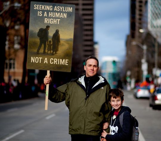 Discover May Day Protest signs