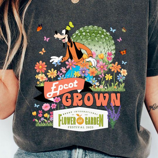 Discover Vintage Mickeyy And Friends Epcott Flower And Garden Festival 2025 Shirt