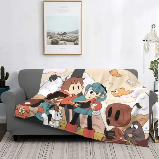 Discover Hilda Frida David Cartoon Serials Blanket