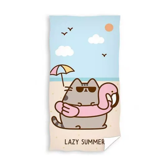 Discover Pusheen Beach Towel Kids Bath Pool Time Lazy Summer Beach Towels