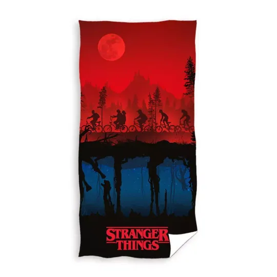 Discover Stranger Things Large Towel Bath Beach Beach Towels