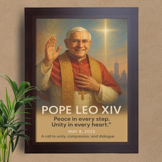 Discover Pope Leo XIV Poster