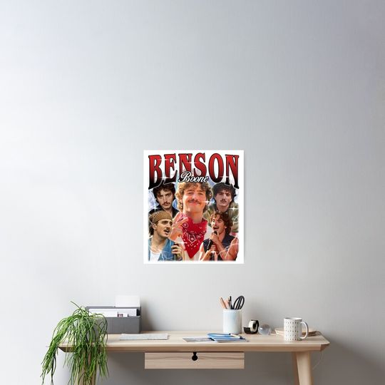 Discover Benson James Boone Vintage Benson Boone Poster, Home Decor, Gift for Fans