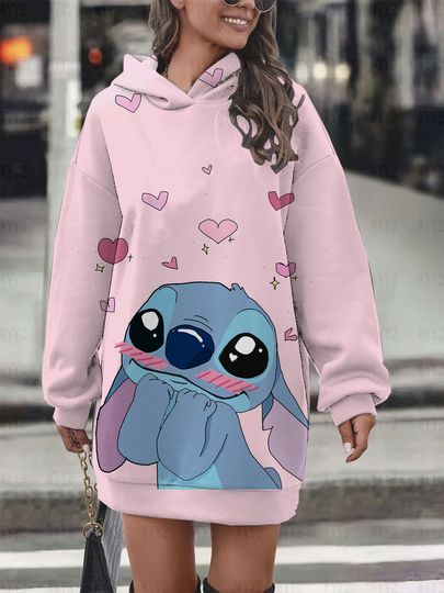 Discover Disneyyy Stitchh Hoodies Dress