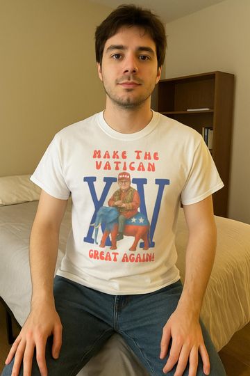 Discover Chicago Pope Leo XIV Make the Vatican Great Again T-Shirt