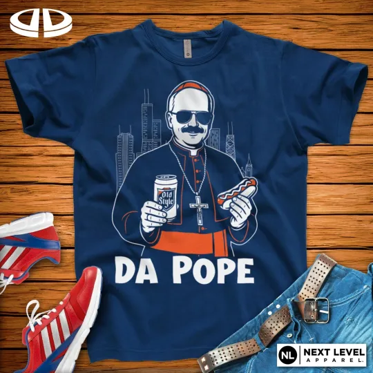 Discover POPE LEO XIV Robert Francis Prevost 1st American Pope of Vatican T Shirt