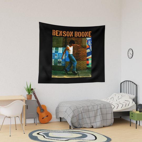 Discover Vintage Singer World Tour Benson Boone Tapestry, Room decor