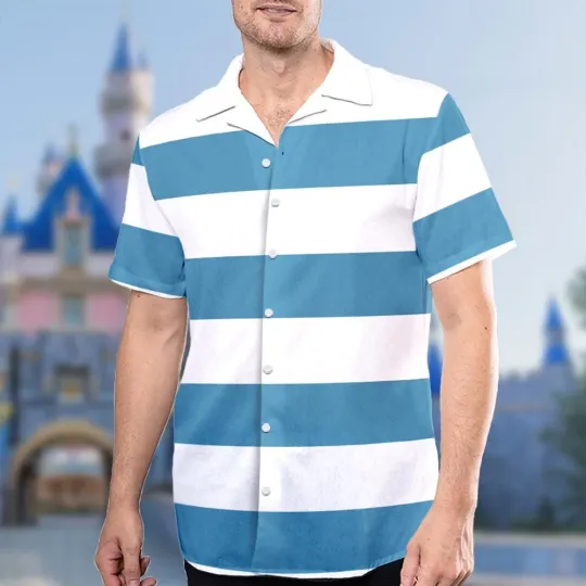 Discover Mr. Smee Hawaiian Shirt – peterr pann Character Button Up Vacation Shirt