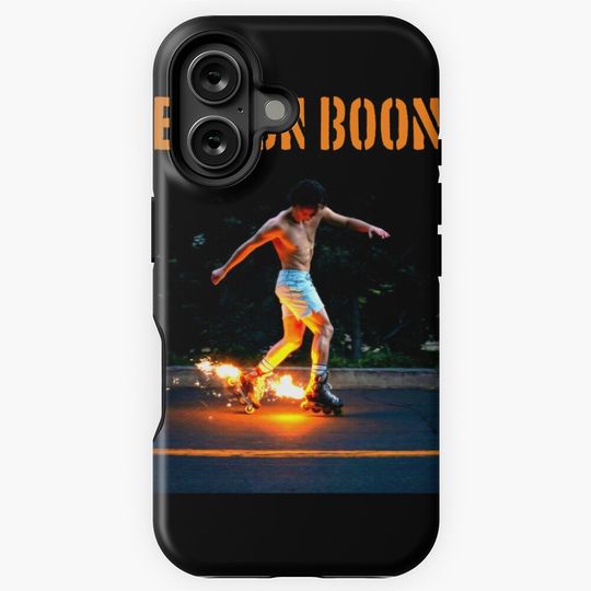 Discover Vintage Singer World Tour 2025 Benson Boone iPhone Case