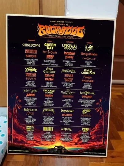 Discover Rockville 2025 Returns to Daytona International Speedway Poster