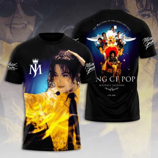 Discover Michael Jackson 3D Unisex T-Shirt