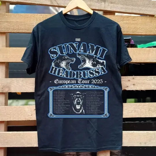 Discover NEW Sunami TOUR 2025 Band Gift For Fans T-shirt