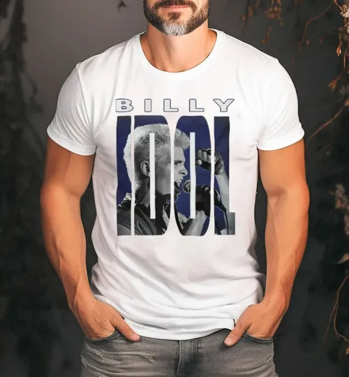 Discover Billy Idol Music 2025 T-shirt