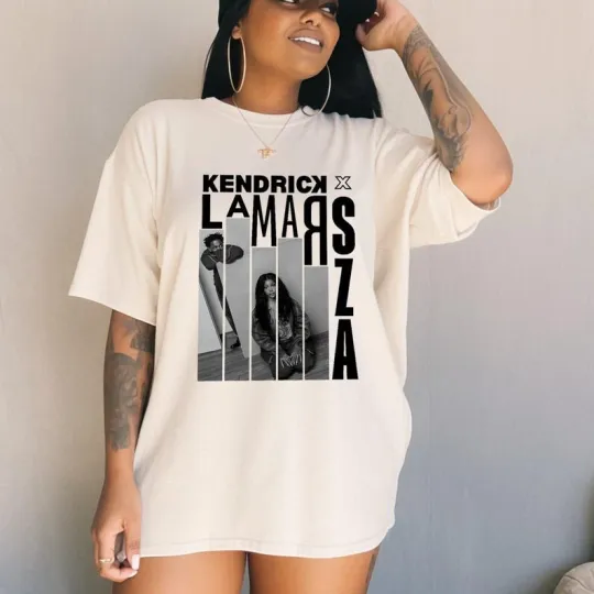 Discover Kendrick Lamar & SZA Tour Shirt, SZA Album Cover Shirt, Hip Hop Music Merch
