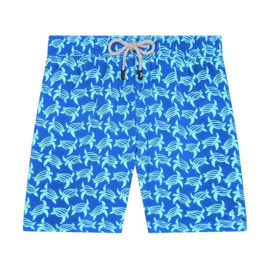 Discover Classic Print Graphic Beach Board Shorts Hawaii Funny Flamingo Coconut Tree Swim Trunks 2025 Summer Pop Short
