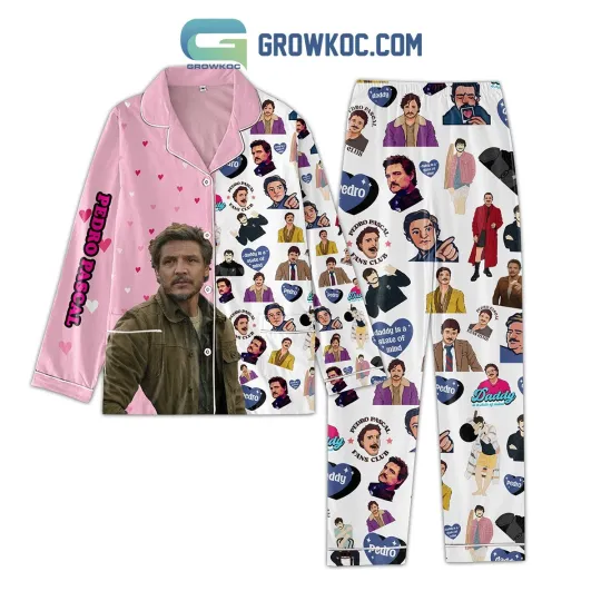 Discover Pedro Pascal Fan Polyester Pajamas Set