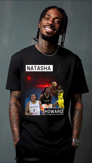 Discover Natasha Howard Graphic Basketball Unisex Tee