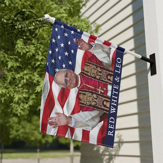 Discover Pope Leo Xiv Garden Flag Habemus Papam Flag New Pope Catholic Flag