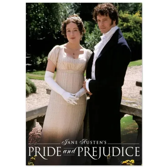 Discover Pride and Prejudice 2005 Vintage Movie Poster, Home Decor Gift