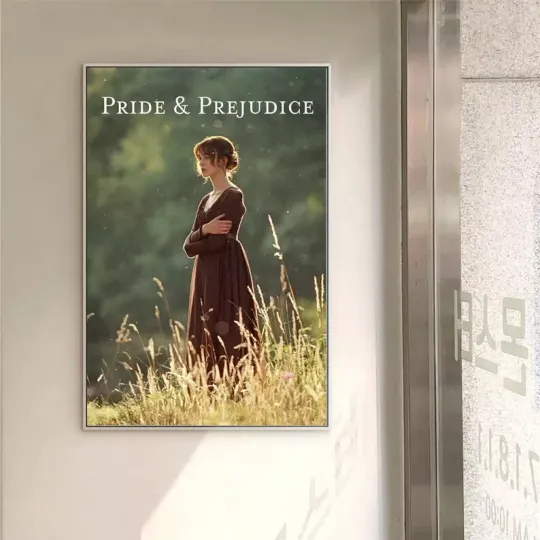 Discover Pride and Prejudice Film classic movie Poster, Home Decor Gift