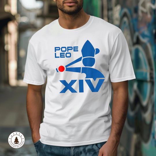 Discover Da Pope Unisex T-Shirt, Pope Robert Prevost Shirt,Religious Tee,Pope Shirt