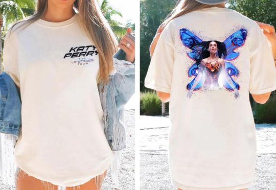 Discover Katy Perry shirt, Katy Perry The Lifetime Tour Shirt