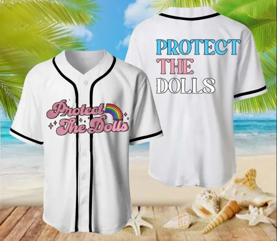 Discover Protect The Dolls Happy LGBT Pride MonthLove Is Love Baseball Jersey Shirt