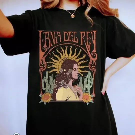 Discover Lana Del Rey Music Tour T Shirt