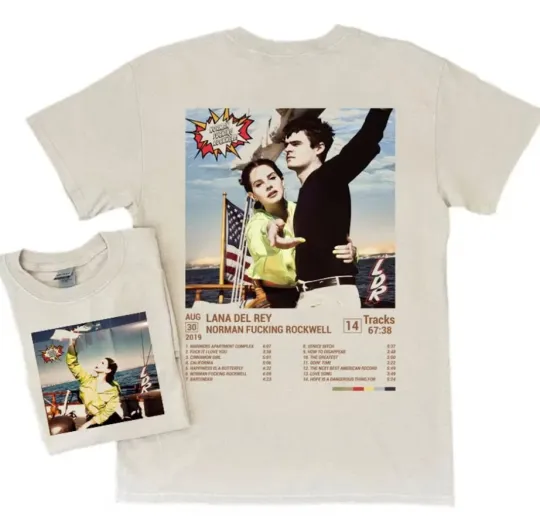 Discover Lana Del rey Album Tshirt