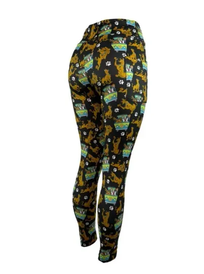 Discover Scooby Doo Leggings All Over Print Hight Waist Women's Yoga Pants