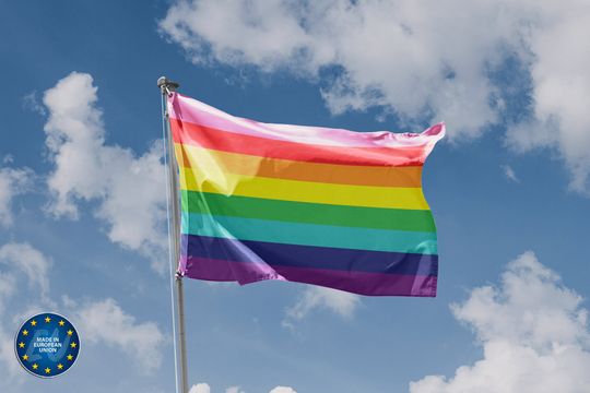 Discover Gilbert Baker Pride House Flag, Home Decor, LGBT Gifts