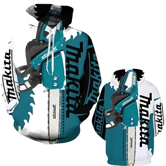 Discover Power Tools Makita Hoodie – Unisex Gift for DIYers, Carpenters, and Construction Fans