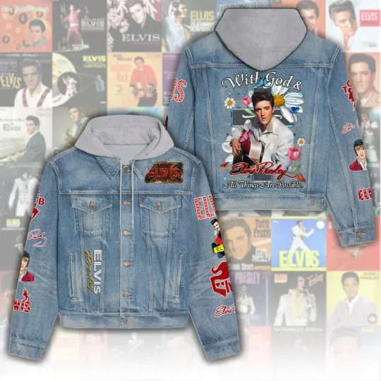Discover Elvis Presley Women’s Denim  Jacket