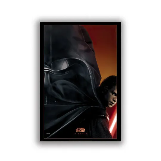 Discover Starr Warss: Episode III Revenge Of The Sith Teaser Poster Art Canvas HD Print