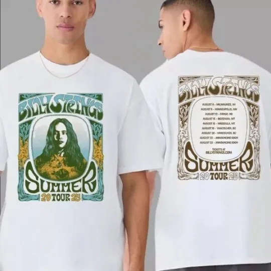 Discover Billy Strings Summer Tour 2025 Datest List Start On August  T-Shirt